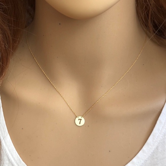 14kt Yellow Gold Script Love Adj Choker Necklace